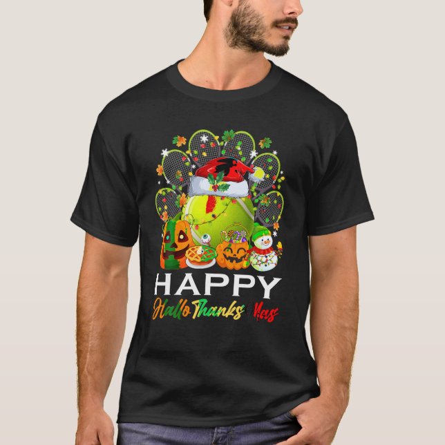Camiseta Turquiana Tenis Balas Racas Noche Luces Hallo (Anverso)