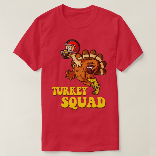 Camiseta Turquis Squad gracioso (Diseño del anverso)