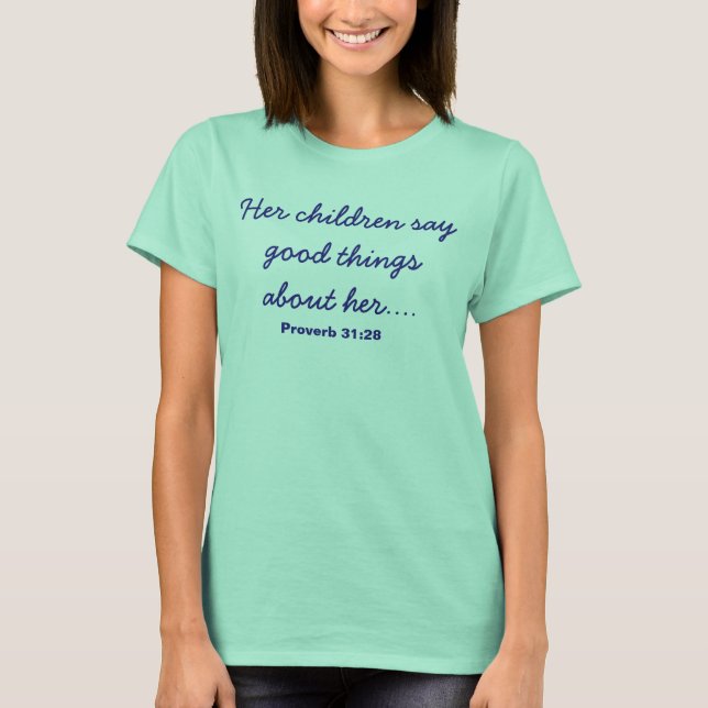 Camiseta Turquoise Mother's Day shirt (Anverso)
