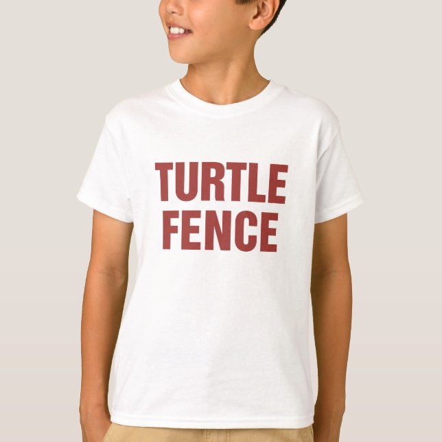 Camiseta Turtle Fence (Anverso)
