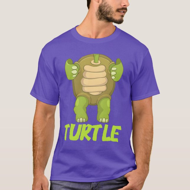 Camiseta Turtle Halloween Costume amigo (Anverso)