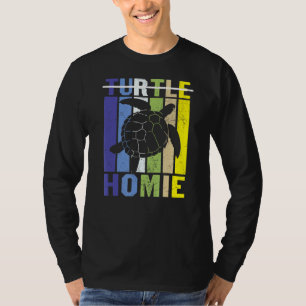 Camiseta Turtle Homie Gracioso Día de la Tierra Vint Día Mu