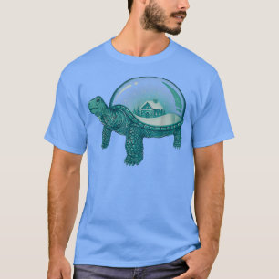 Camiseta Turtle House Snow Global Winter Save The Turtles S