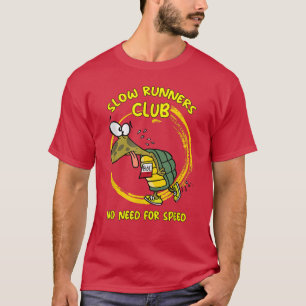 Camiseta Turtle Jogger Slow Runner Club No Necesita Velocid