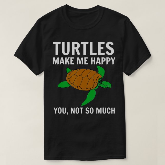 Camiseta Turtle Lover Gift, Turtle O (Diseño del anverso)