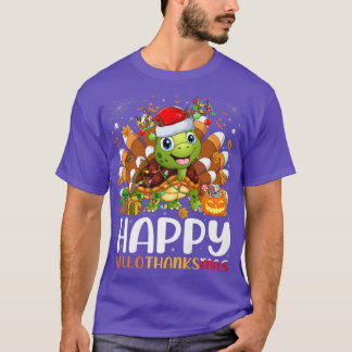 Camiseta Turtle Lover Navidades de Halloween Feliz Hallogra