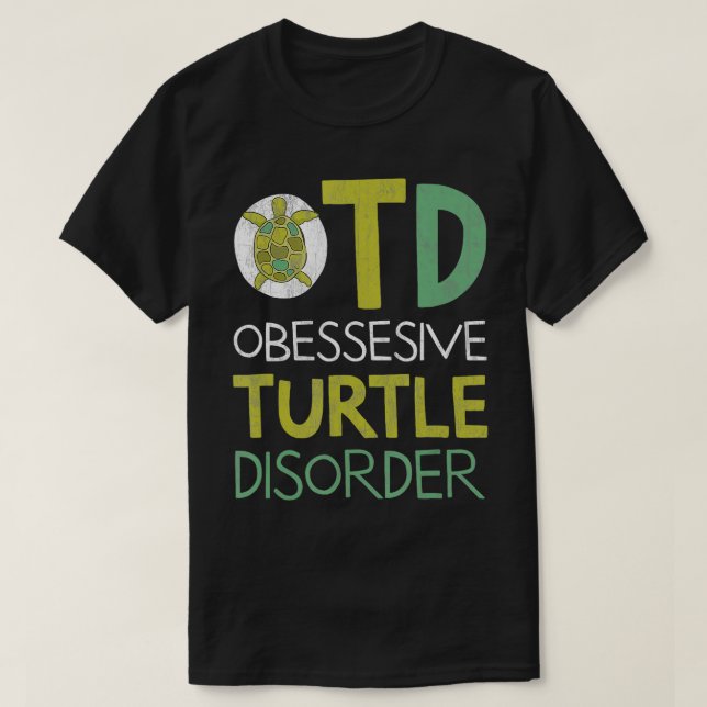 Camiseta Turtle Lover OTD Regalo de tortuga marina (Diseño del anverso)