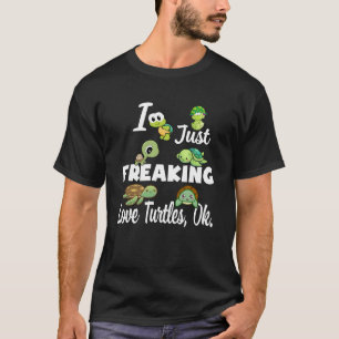 Camiseta Turtle Lover   Sólo Me Encantaba La Tortuga De Am