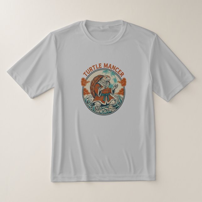 Camiseta Turtle Mancer Mystic Ocean Waves Japanese Art (Distribución)