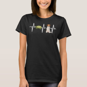Camiseta Turtle Nederlandse Kooikerhondje Heartbeat Dog