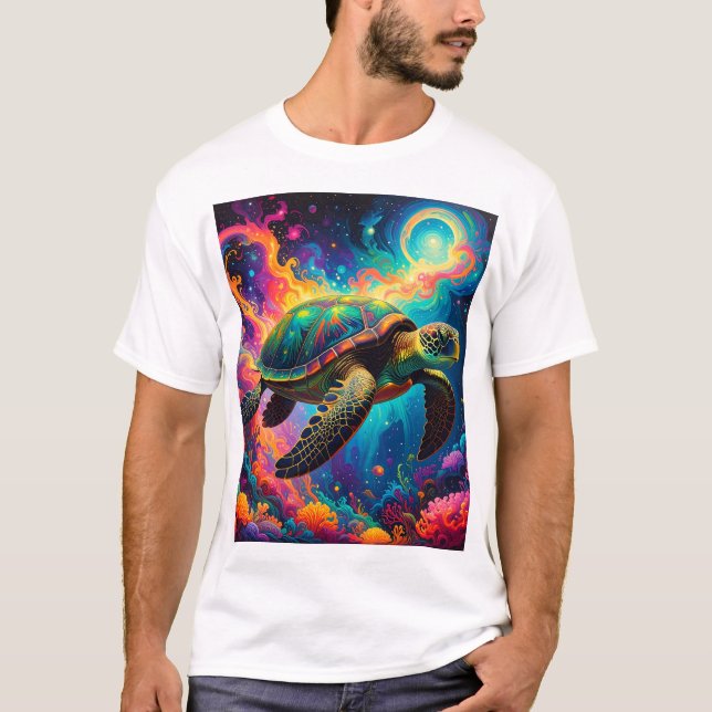 Camiseta Turtle of the Eternal Current (Anverso)