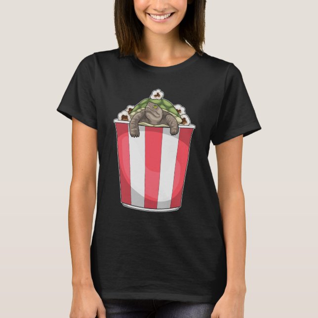 Camiseta Turtle Popcorn (Anverso)
