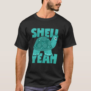 Camiseta Turtle Pun diciendo Chiste de palabras de Shell