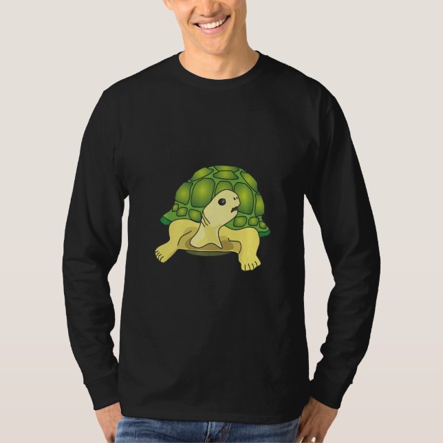 Camiseta Turtle  saying  Sin estres No stress (Anverso)