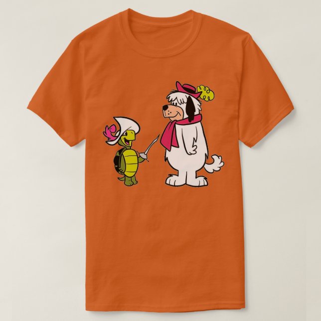 Camiseta Turtle Touche y Dum Dum gris (Diseño del anverso)