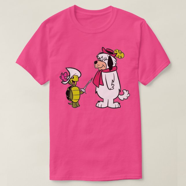 Camiseta Turtle Touche y Dum Dum negro (Diseño del anverso)