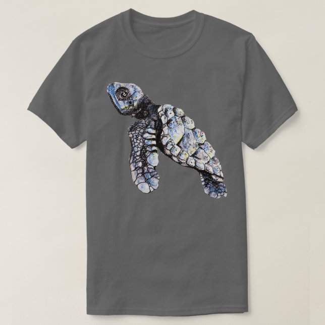 Camiseta Turtle Watercolor Illustration (Diseño del anverso)