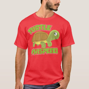 Camiseta Turtle Whisperer Pet Turtles Animal Lover 