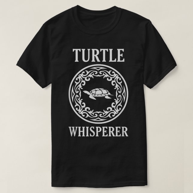Camiseta Turtle Whisperer T  Funny Turtle Pet Lover Gift Te (Diseño del anverso)