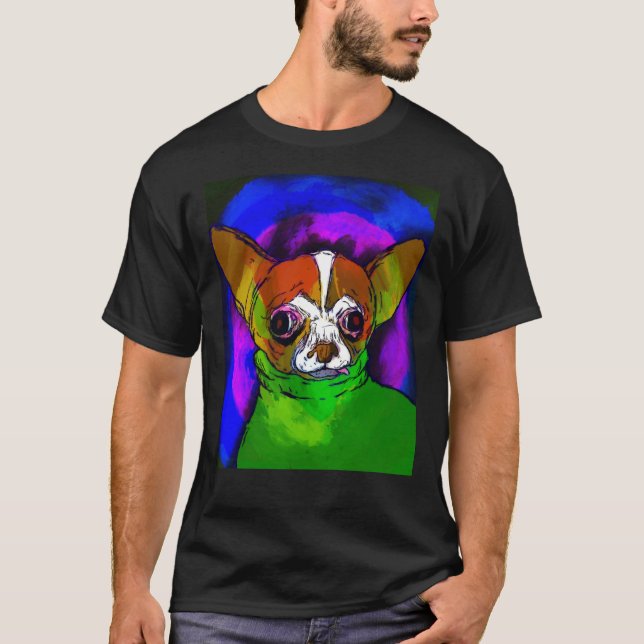 Camiseta Turtleneck Chihuahua (Anverso)
