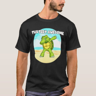 Camiseta Turtley alucinante - Azotamiento del océano de la