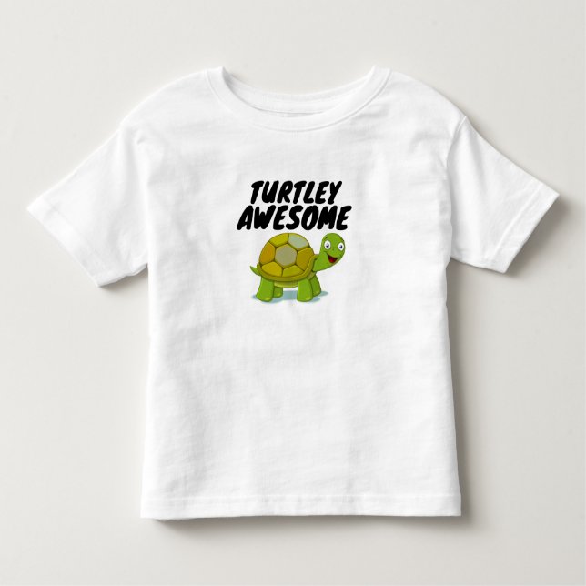 Camiseta TURTLEY AWESOME (Anverso)
