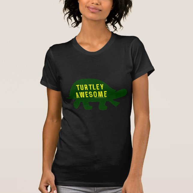 Camiseta Turtley totalmente impresionante (Anverso)