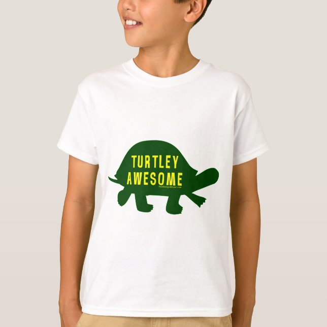 Camiseta Turtley totalmente impresionante (Anverso)
