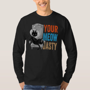 Camiseta Tus Chistes de Gatos Meow Jasty Mascota Animal