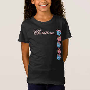 Camiseta Tus Cupcakes Kawaii Con Nombre