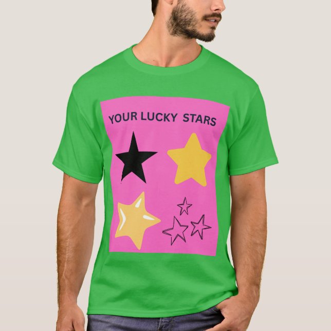 CAMISETA TUS ESTRELLAS DE LA SUERTE (Anverso)