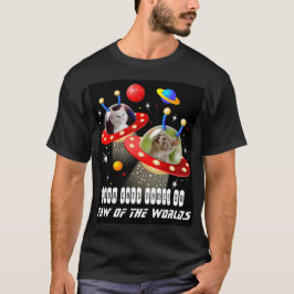 Camiseta Tus gatos en una película de ciencia ficción sobre