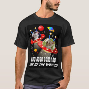 Camiseta Tus gatos en una película de ciencia ficción sobre