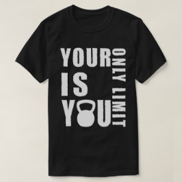Camiseta Tus límites, tu inspiración de empoderamiento de p