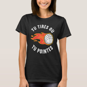 Camiseta Tus neumáticos o tus puntos - Pétanque