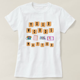 Camiseta Tus Palabras Implican Camisa, Tee Sped, Neurodiver