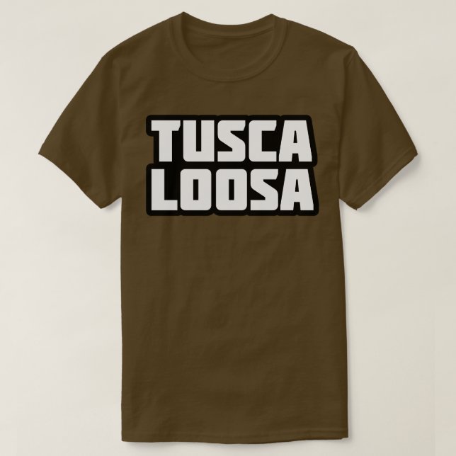 Camiseta Tuscaloosa Alabama USA TShirt (Diseño del anverso)