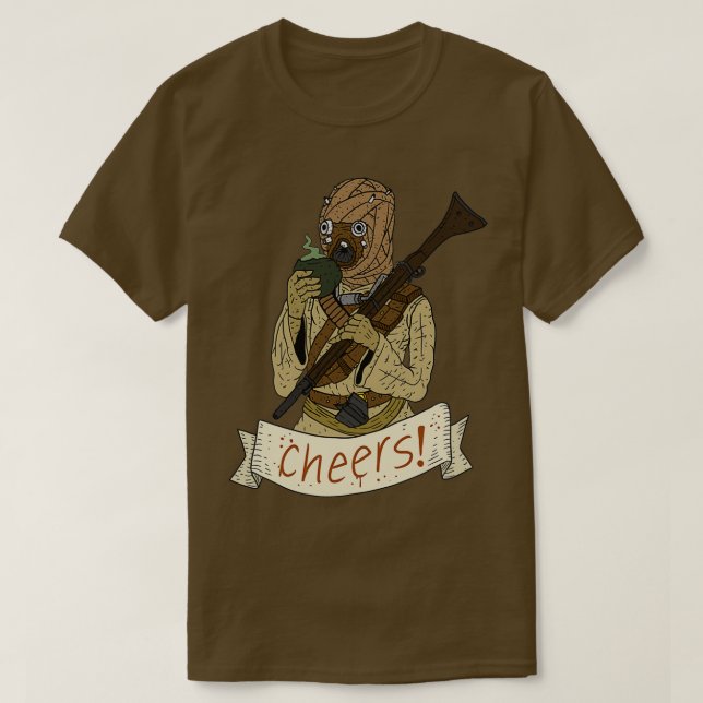 Camiseta tusken raider (Diseño del anverso)