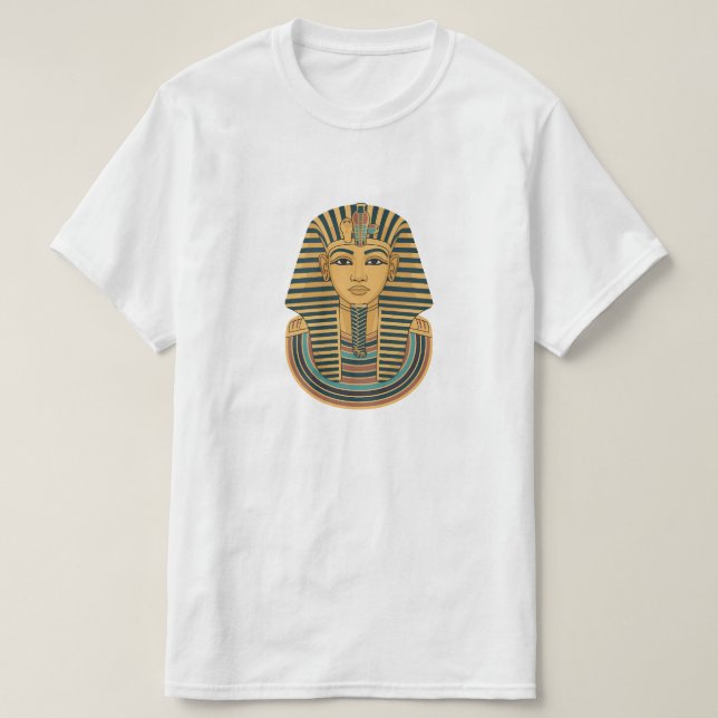 Camiseta Tutankamón — El Ícono Dorado (Diseño del anverso)