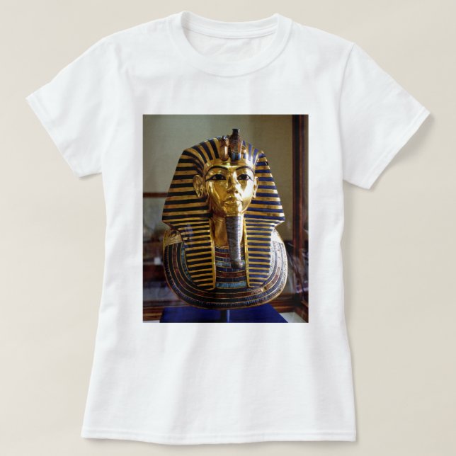 Camiseta Tutankhamun - Máscara enterrada (Diseño del anverso)