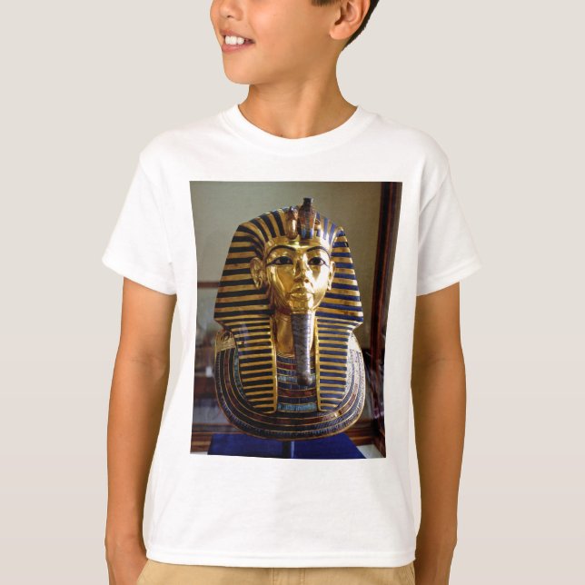 Camiseta Tutankhamun - Máscara enterrada (Anverso)