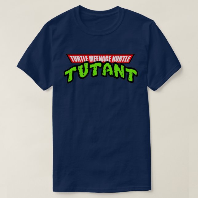 Camiseta Tutant de la enfermera con sentido de tortuga (Diseño del anverso)