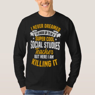 Camiseta Tuto, profesor de Estudios Sociales y profesor de 