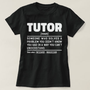 Camiseta Tutor Noun Definition Enseña a los amantes de dive