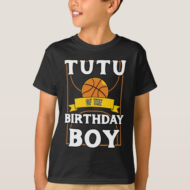 Camiseta Tutu del cumpleaños Ller Sketll fiesta de cumpleañ (Anverso)