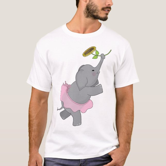 Camiseta Tutú del elefante (Anverso)