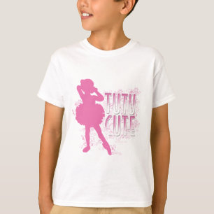 Camiseta Tutú lindo (rosa)