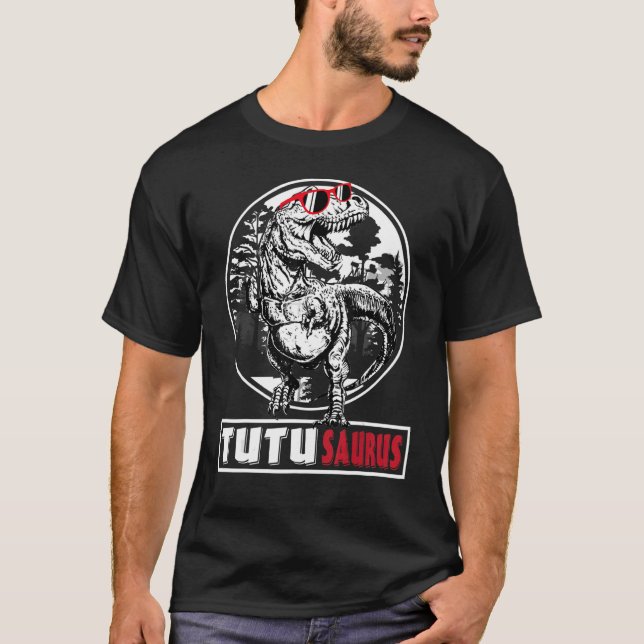 Camiseta Tutusauro Dinosaurio Tutu Saurus Abuela (Anverso)