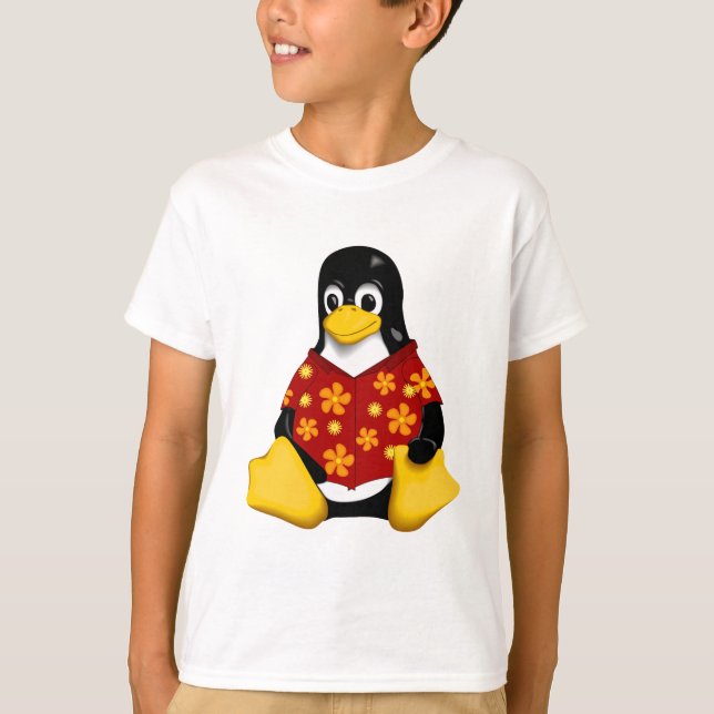 Camiseta Tux casual (Anverso)