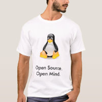 Tux cristalino, Open Source. Mente abierta